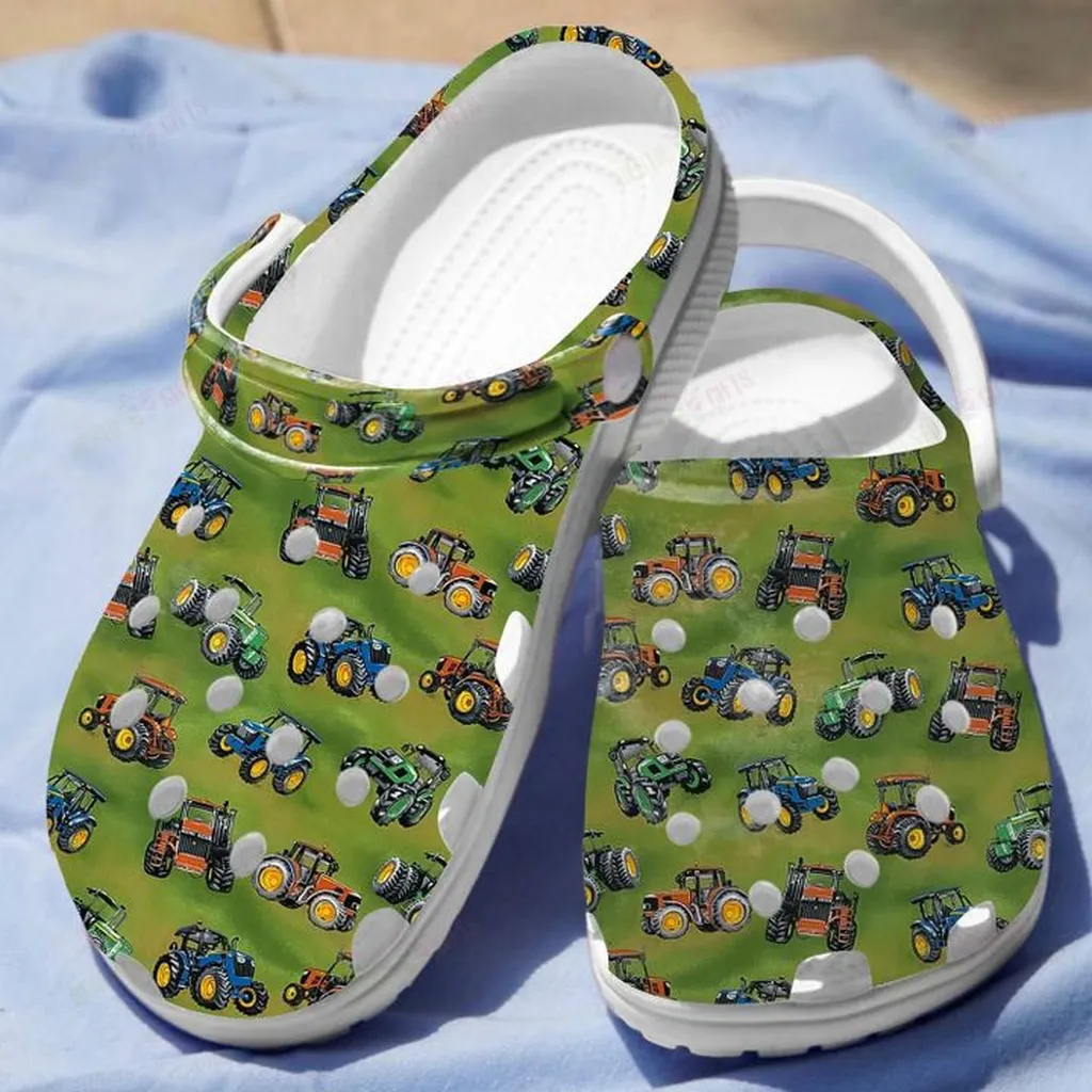 Tractor Crocs, Personalized Crocs Classic Clogs