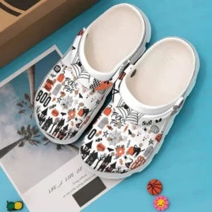 Trick Or Treat Comfortable Fashion Style Clogs Gifts For Halloween Lovers Rubber Crocs Clog