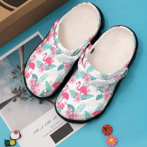 Tropical Flamingos Crocs Classic Clogs