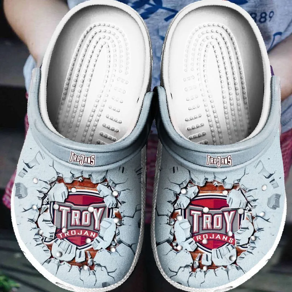 Troy Trojans Tide Crocs Clog