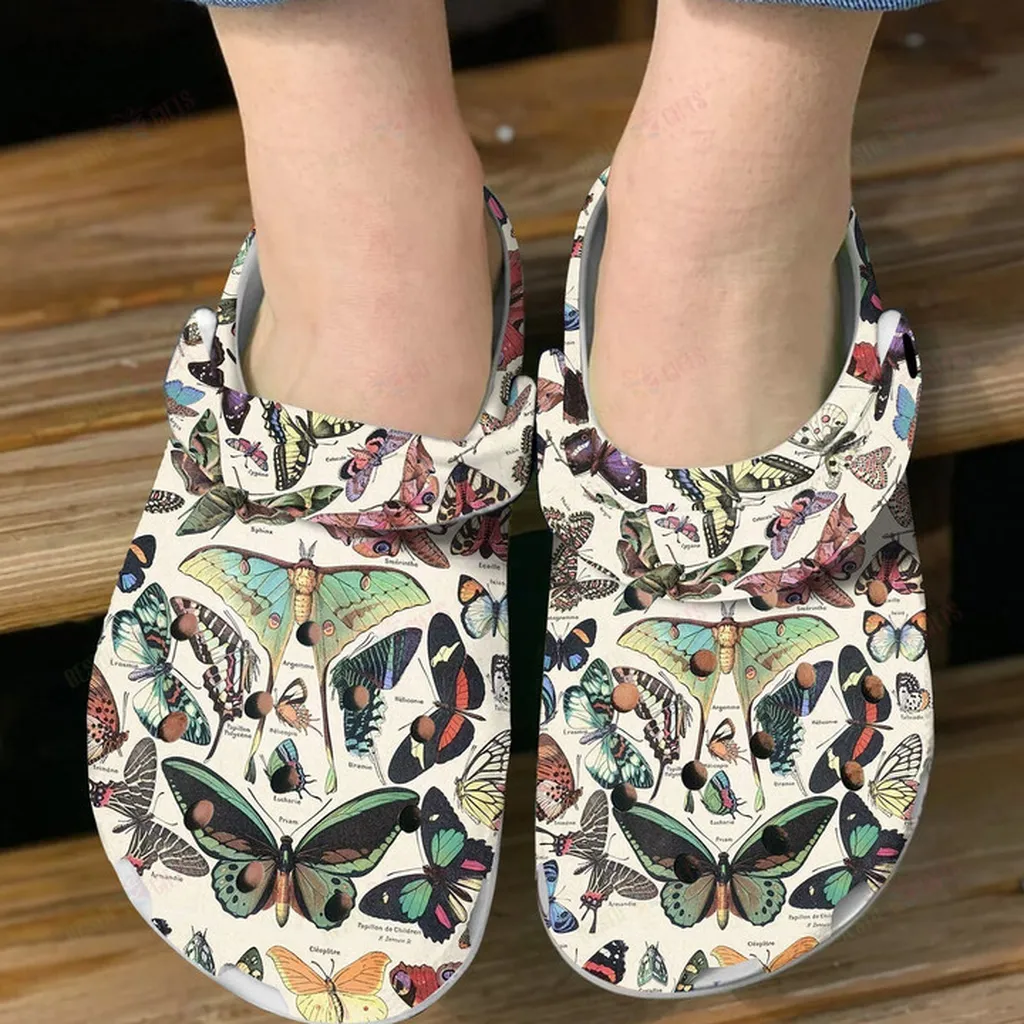 Type Of Butterfly Crocs Classic Clogs