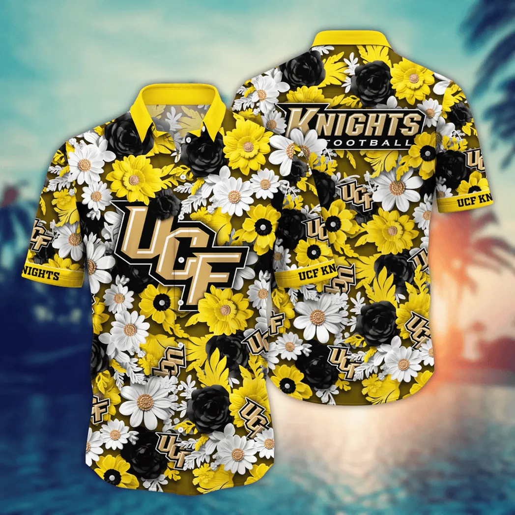 UCF Knights NCAA Flower Aloha Hawaiian Shirt, Summer Football Shirts VPHWA2451153888