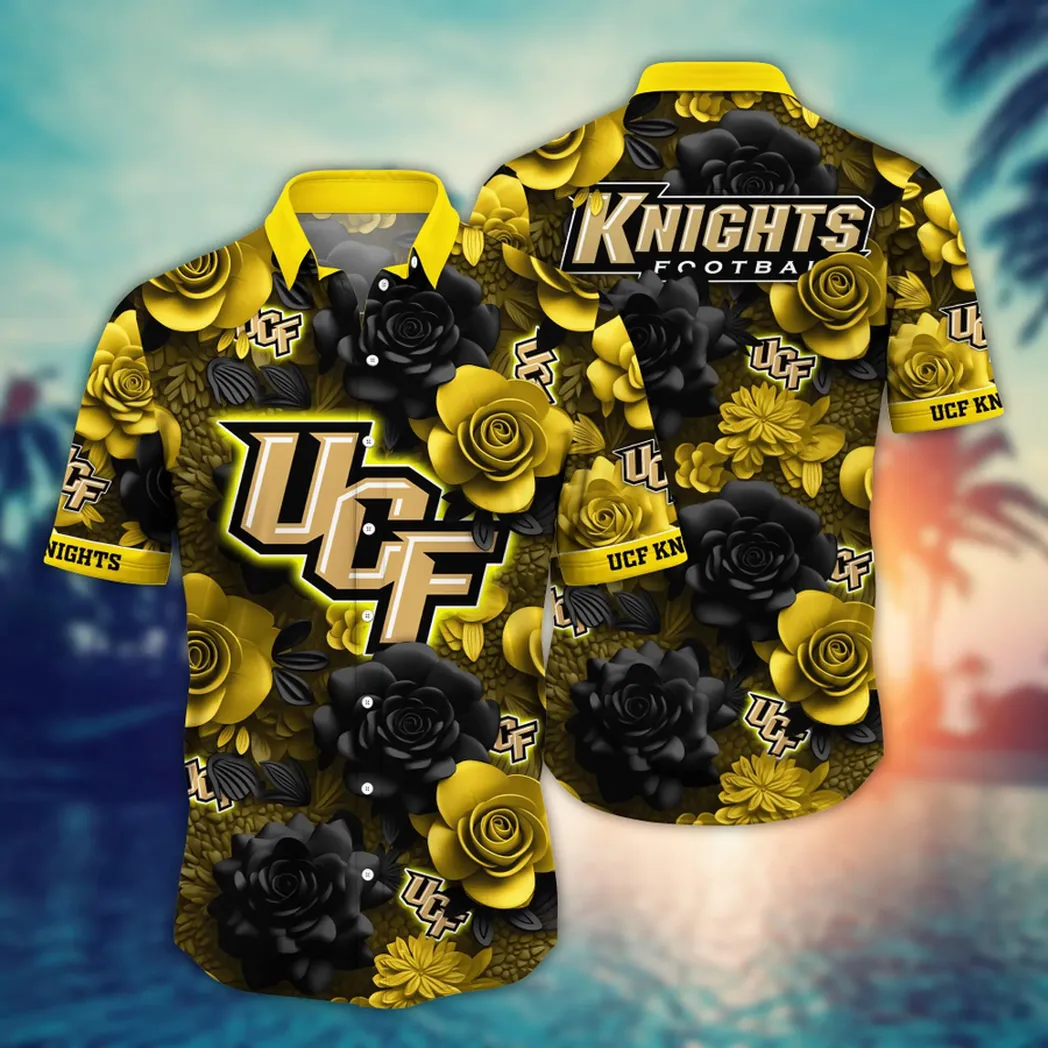 UCF Knights NCAA Flower Aloha Hawaiian Shirt, Summer Football Shirts VPHWA2451153917