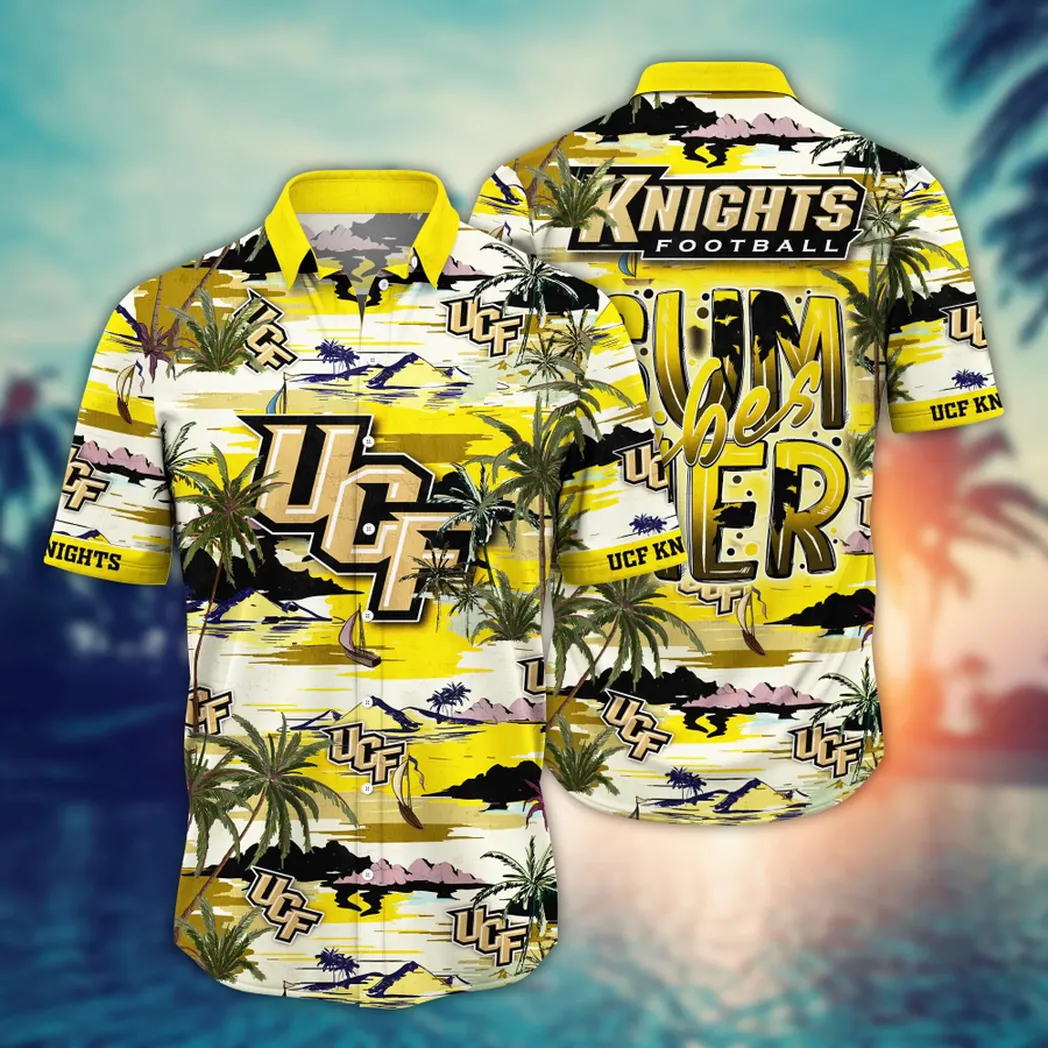 UCF Knights NCAA Flower Aloha Hawaiian Shirt, Summer Football Shirts VPHWA2451154051