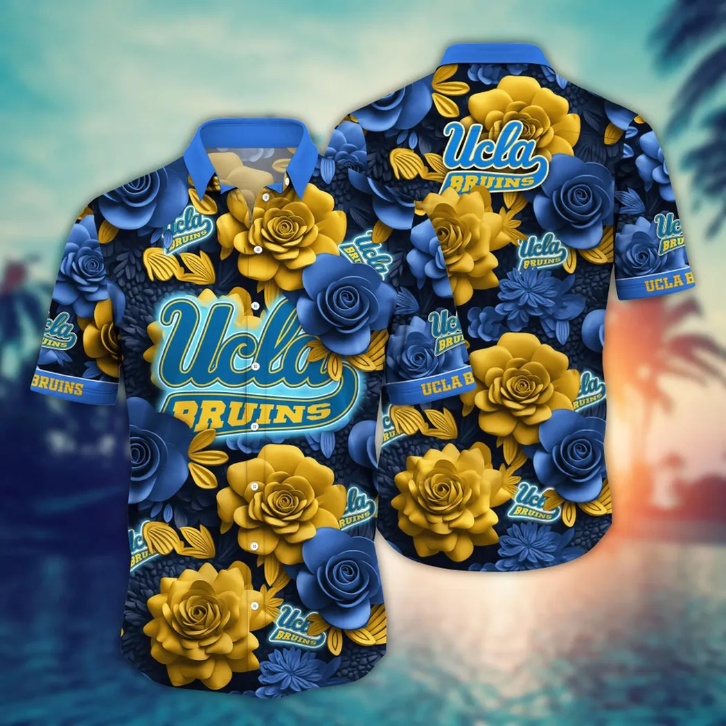 UCLA Bruins NCAA Flower Aloha Hawaiian Shirt, Summer Football Shirts VPHWA2451153924