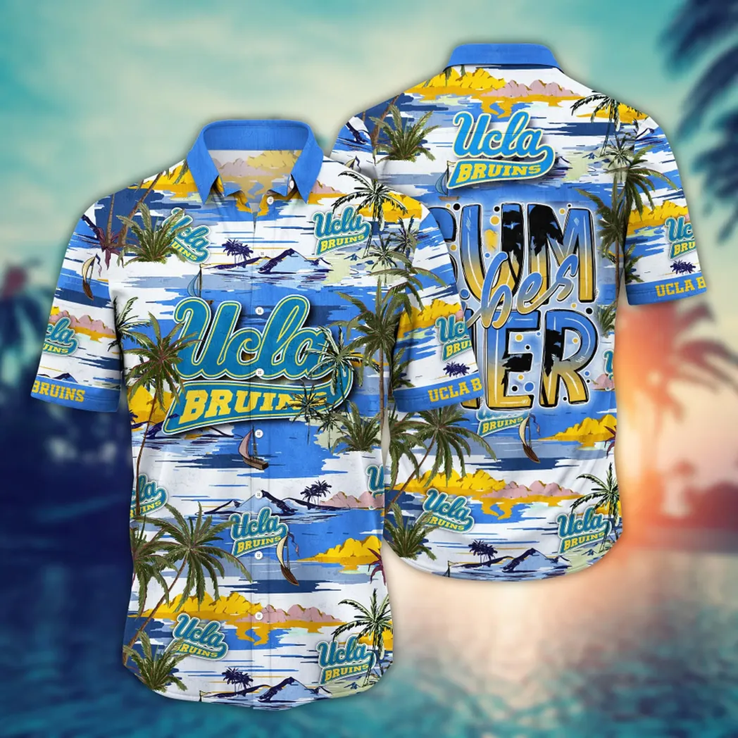 UCLA Bruins NCAA Flower Aloha Hawaiian Shirt, Summer Football Shirts VPHWA2451153984