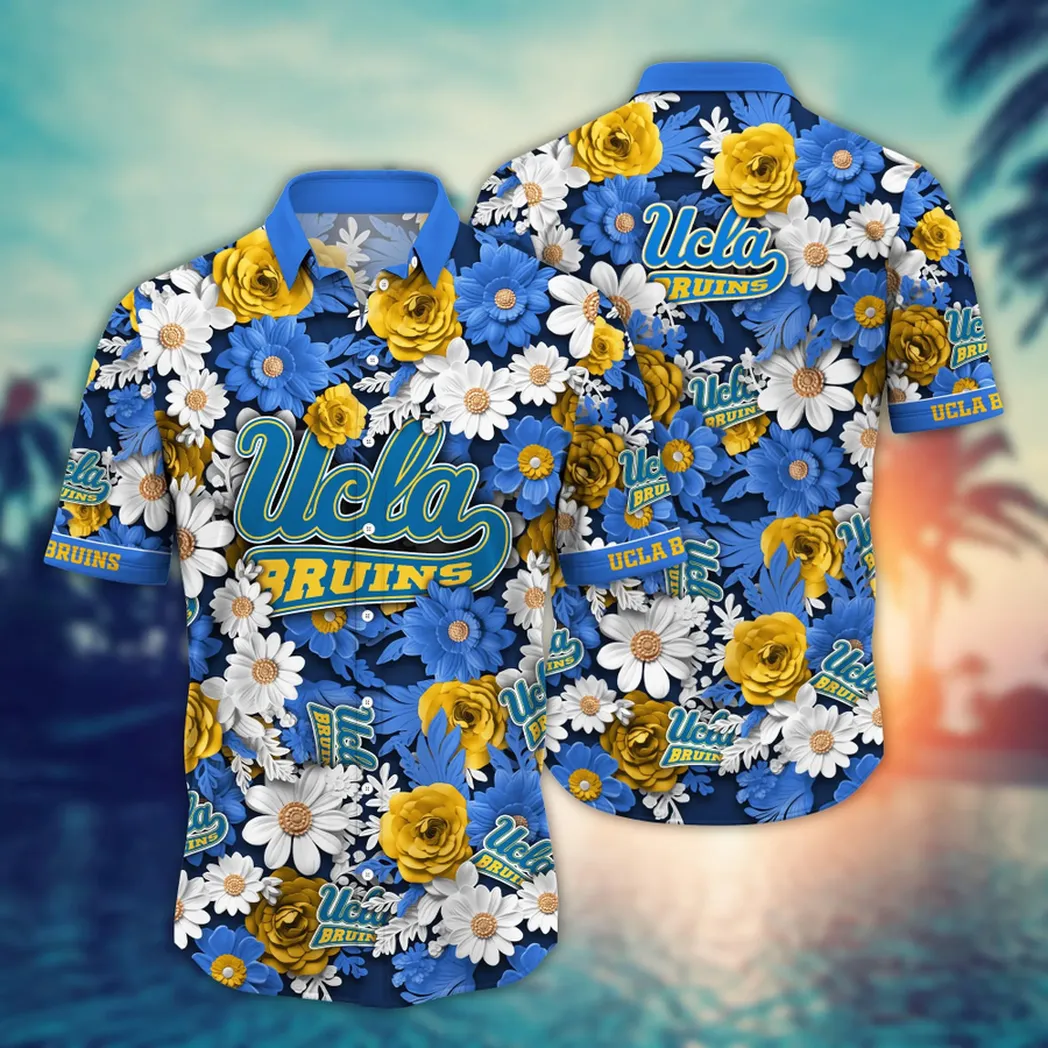 UCLA Bruins NCAA Flower Aloha Hawaiian Shirt, Summer Football Shirts VPHWA2451154045