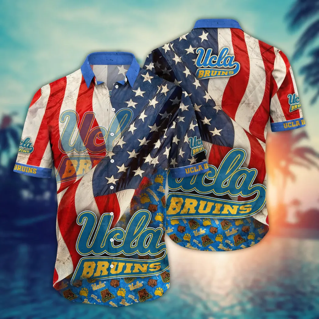 UCLA Bruins NCAA Flower Aloha Hawaiian Shirt, Summer Football Shirts VPHWA2451154187