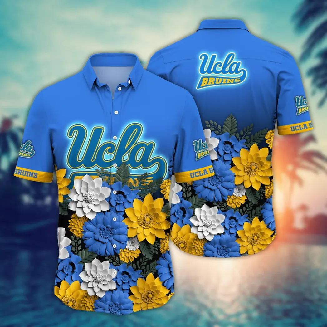 UCLA Bruins NCAA Flower Aloha Hawaiian Shirt, Summer Football Shirts VPHWA2451155104