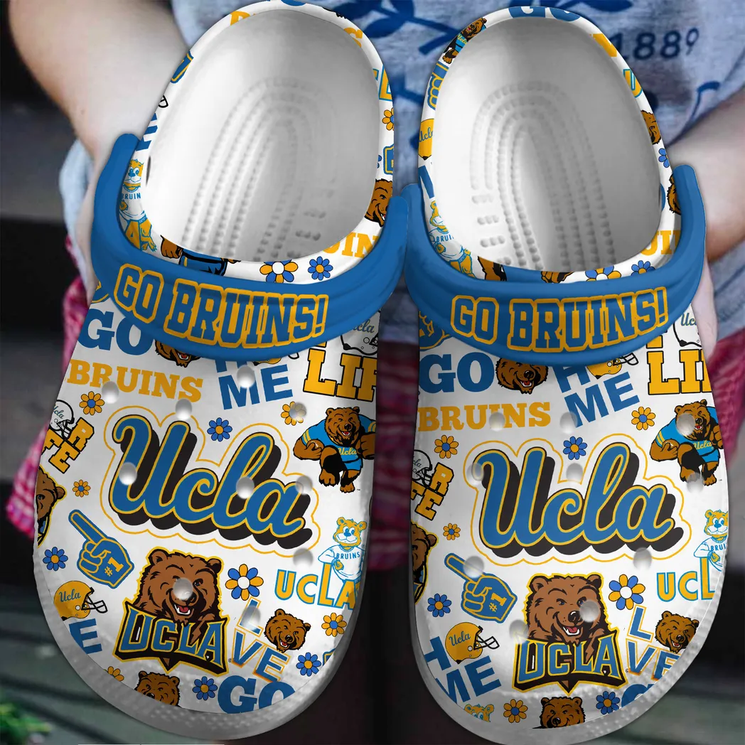 UCLA Bruins NCAA Sport Crocs Clogs