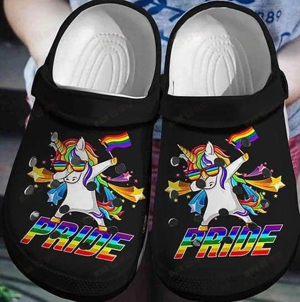 Unicorn Crocs Classic Clogs