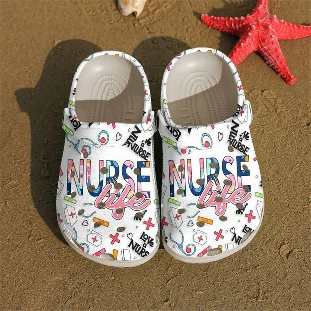 Unique Nurse Rubber Crocs Clog