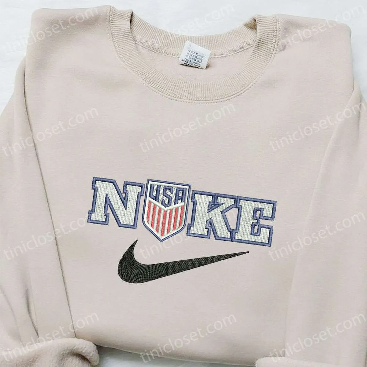 USA x Nike Embroidered Hoodie, National Flag Embroidered Hoodie, Best Gift Ideas for Family