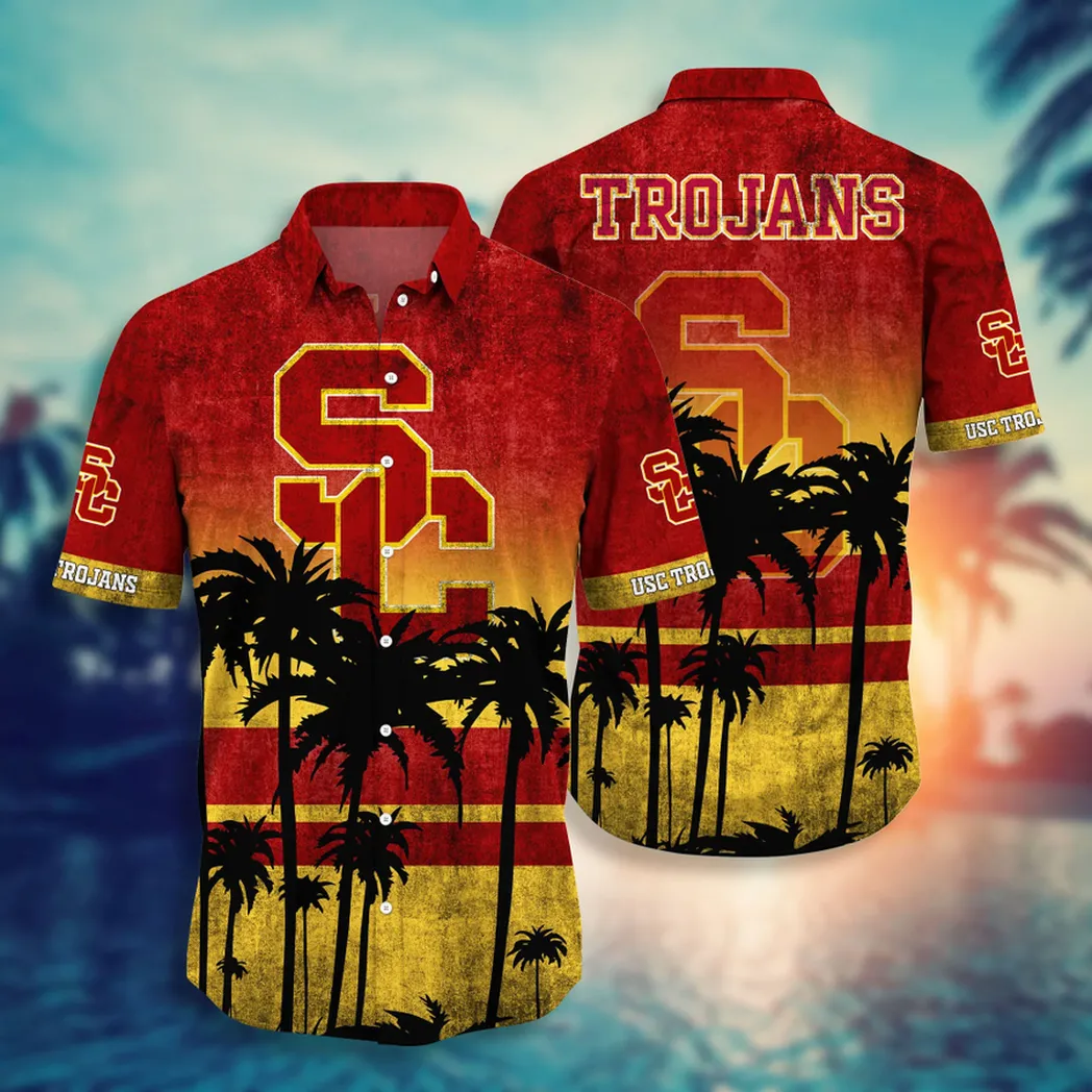 USC Trojans Aloha Hawaiian Shirt, Style Hot Trending Summer VPHWA2451153790