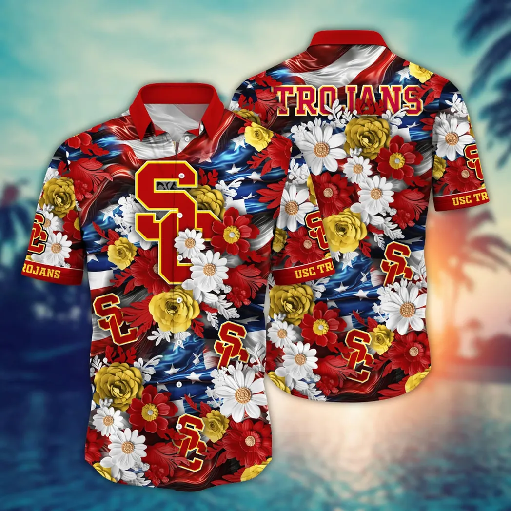 USC Trojans NCAA Aloha Hawaiian Shirt, Summer VPHWA2451153344