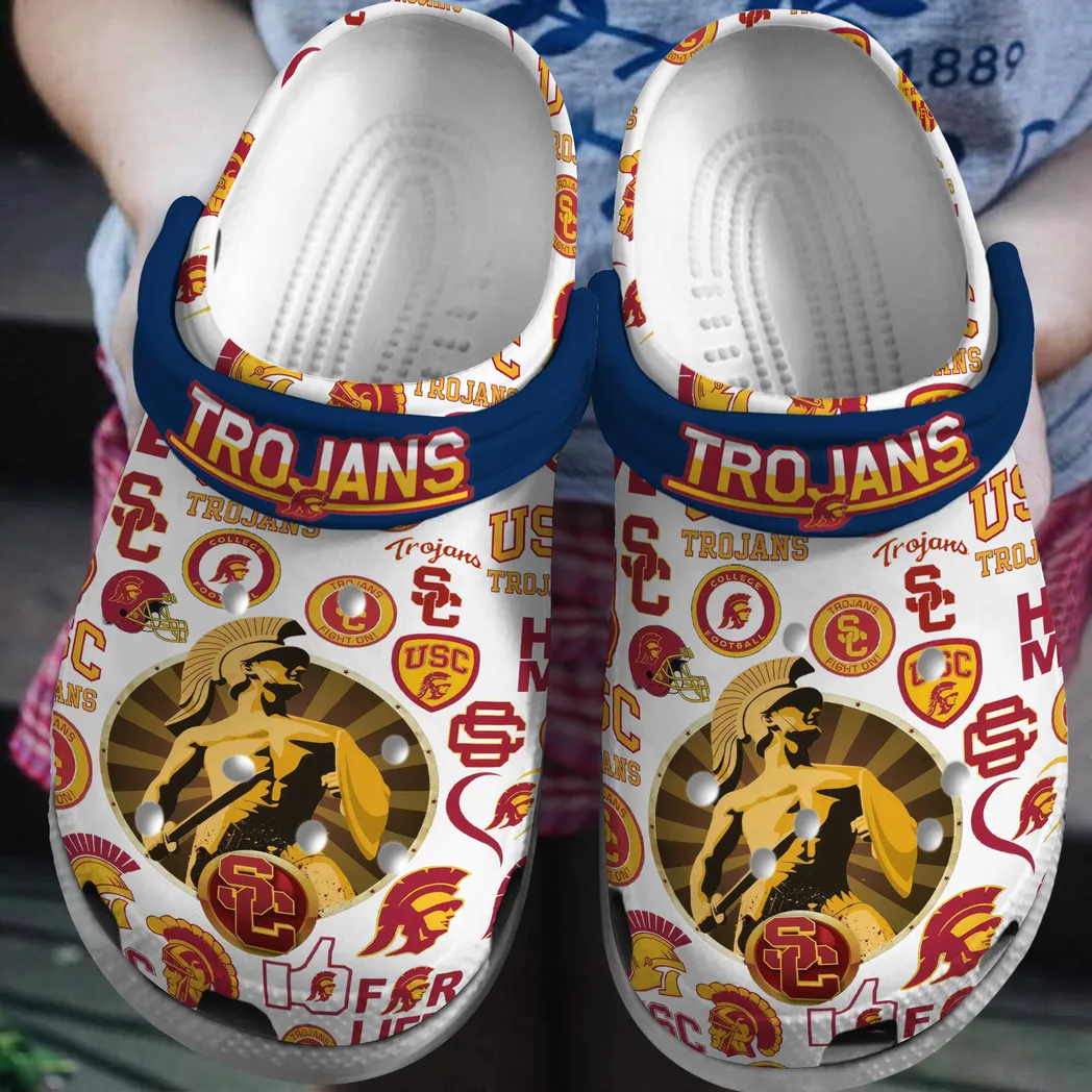 USC Trojans NCAA Sport Crocs Clogs