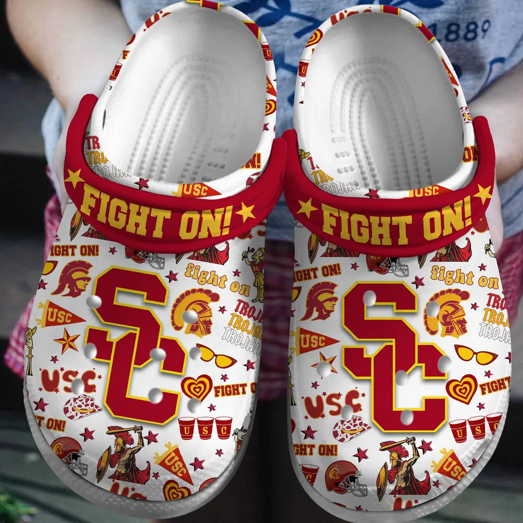 USC Trojans NCAA Sport Crocs Clogs