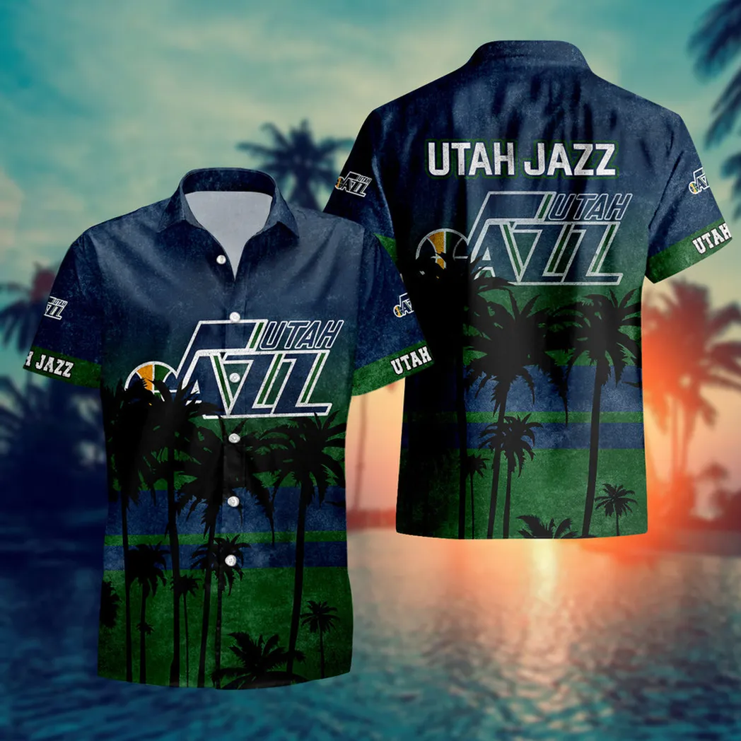 Utah Jazz Aloha Hawaiian Shirt, Style Hot Trending Summer VPHWA2451152508