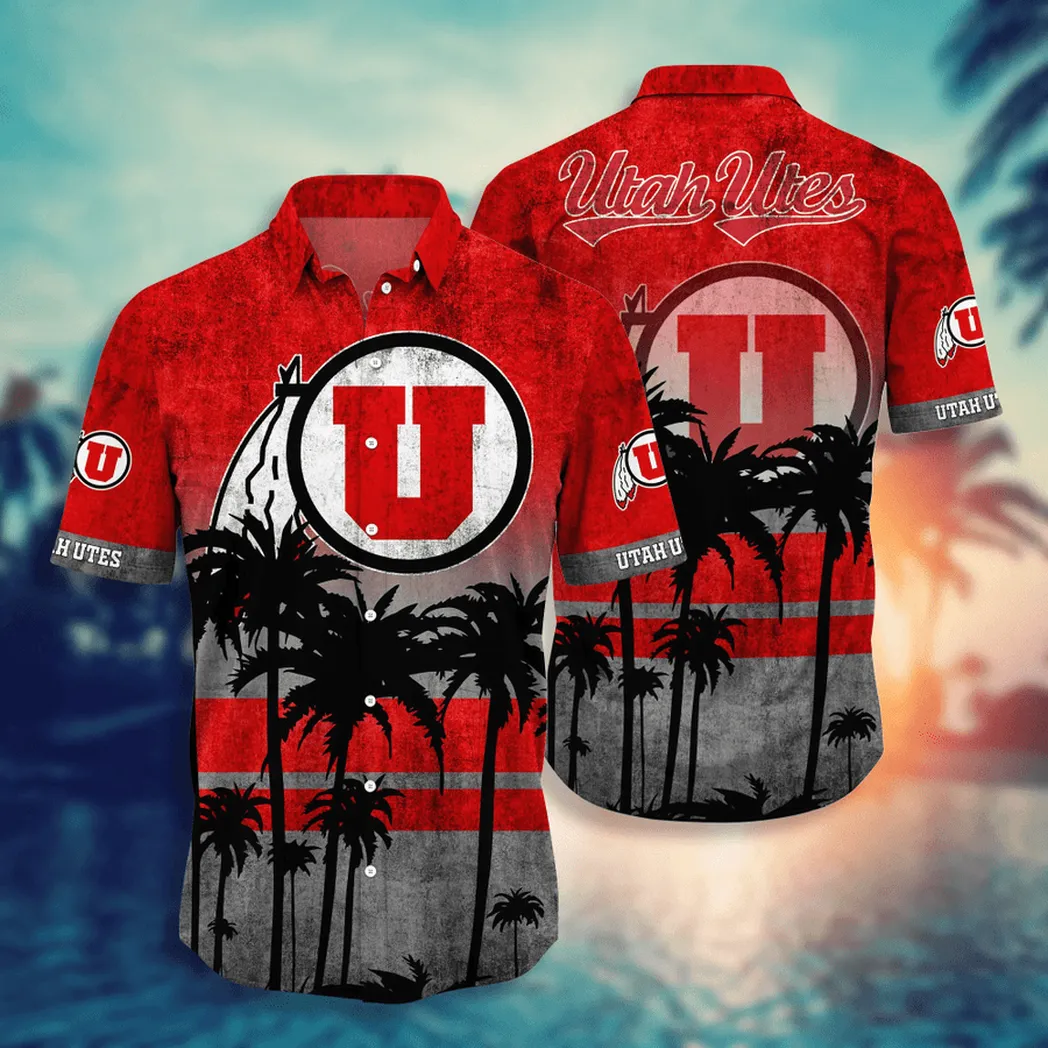 Utah Utes Aloha Hawaiian Shirt, Style Hot Trending Summer VPHWA2451153842