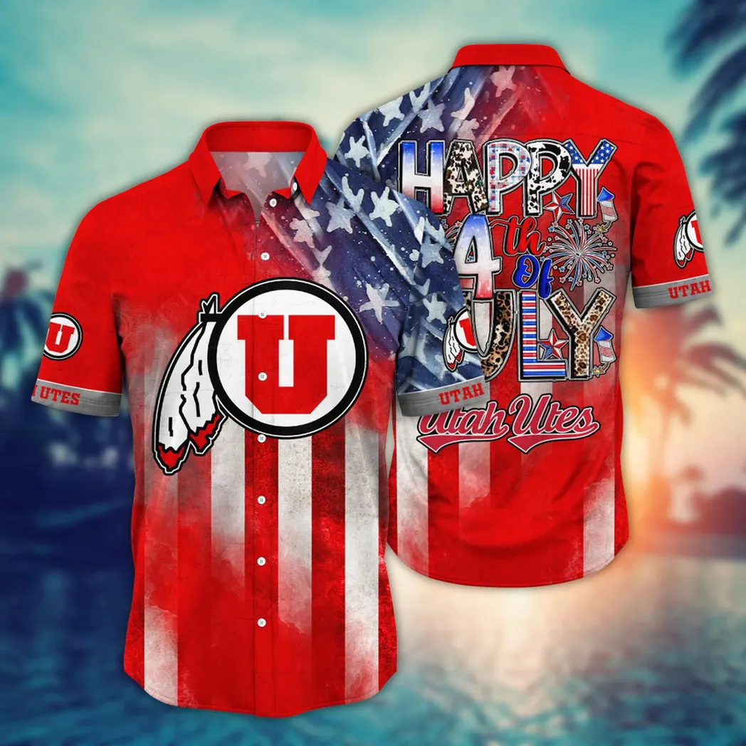 Utah Utes NCAA Aloha Hawaiian Shirt, Summer VPHWA2451153551