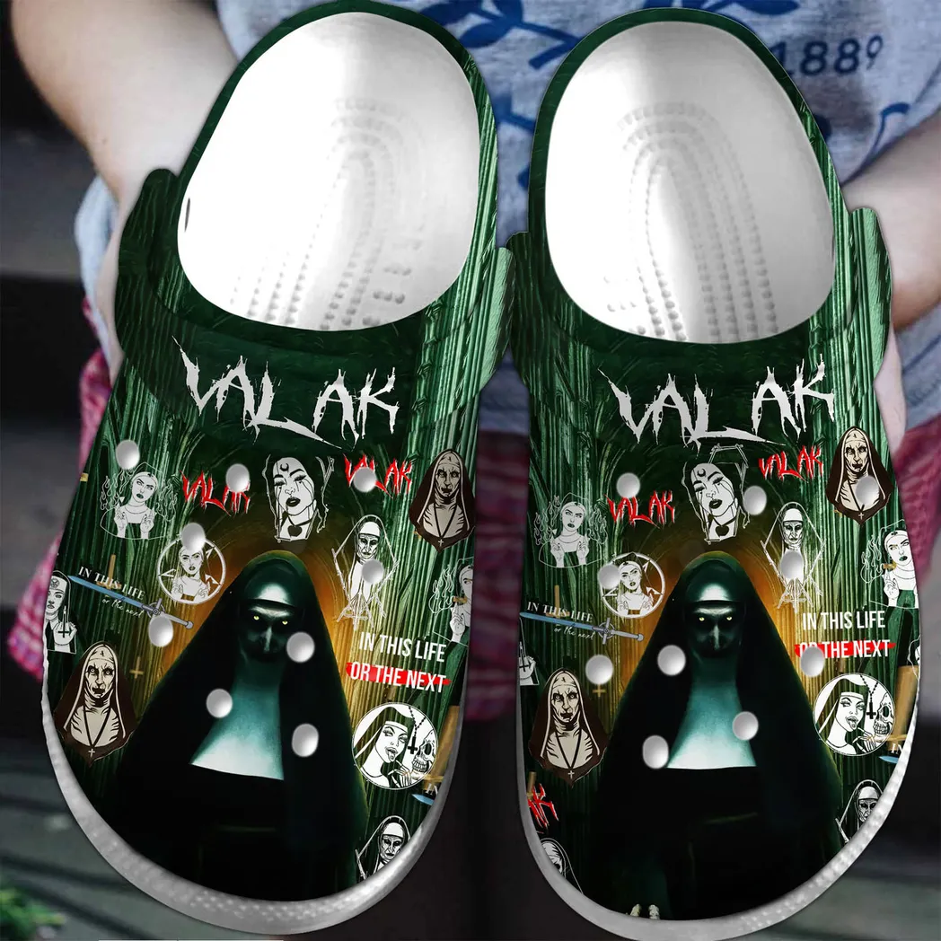 Valak Movie Crocs Clogs