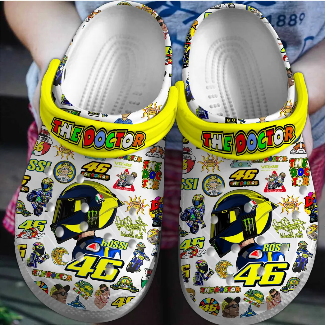 Valentino Rossi MotoGP Sport Crocs Clogs