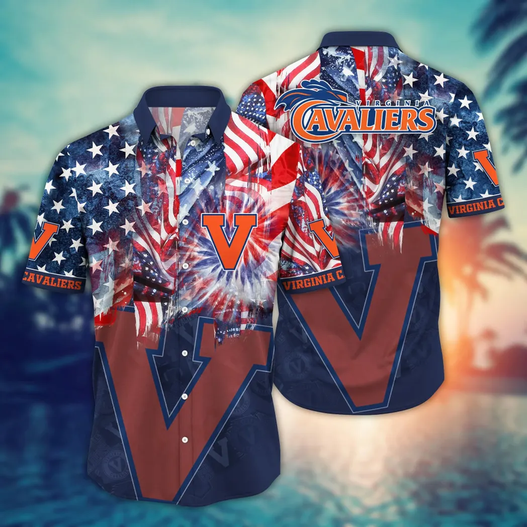 Virginia Cavaliers NCAA Flower Aloha Hawaiian Shirt, Summer Football Shirts VPHWA2451154324