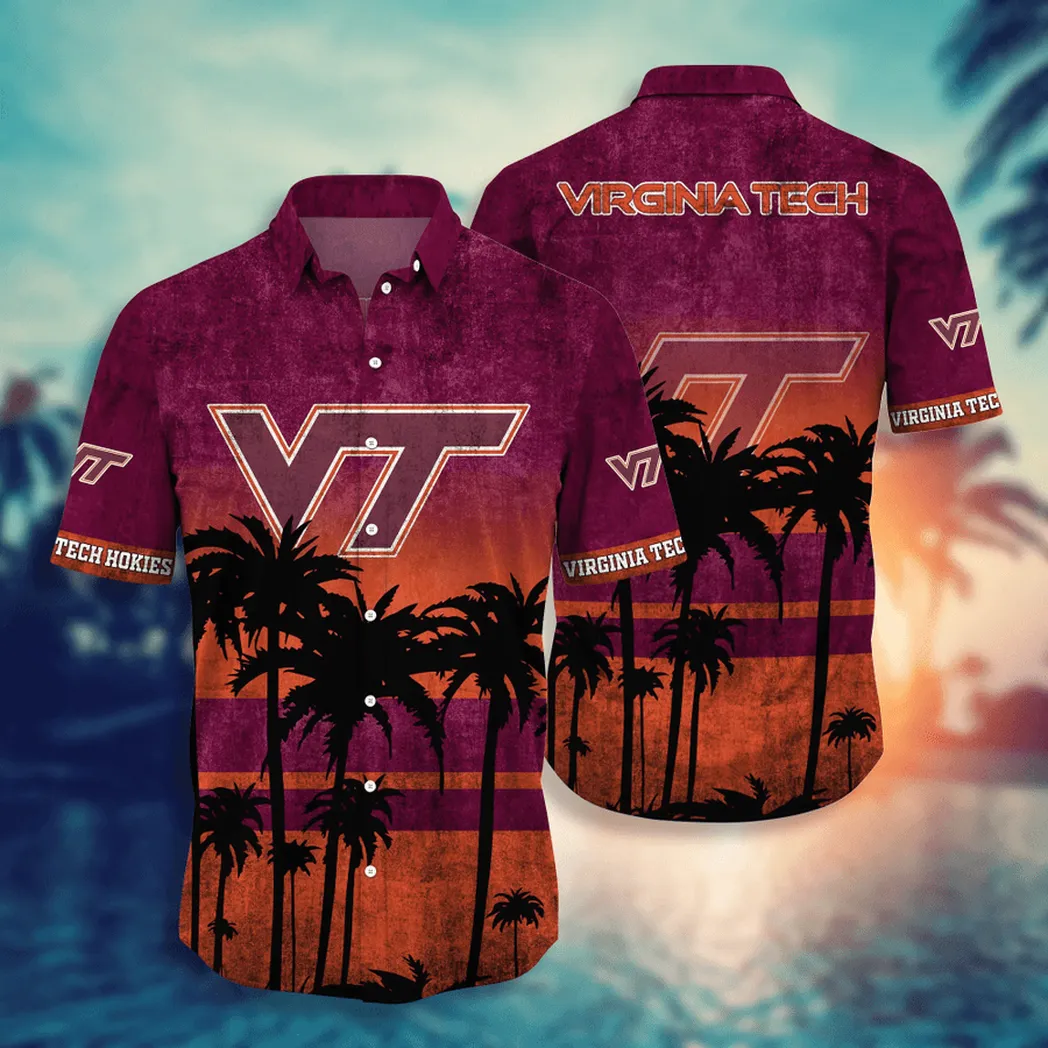 Virginia Tech Hokies Aloha Hawaiian Shirt, Style Hot Trending Summer VPHWA2451153820