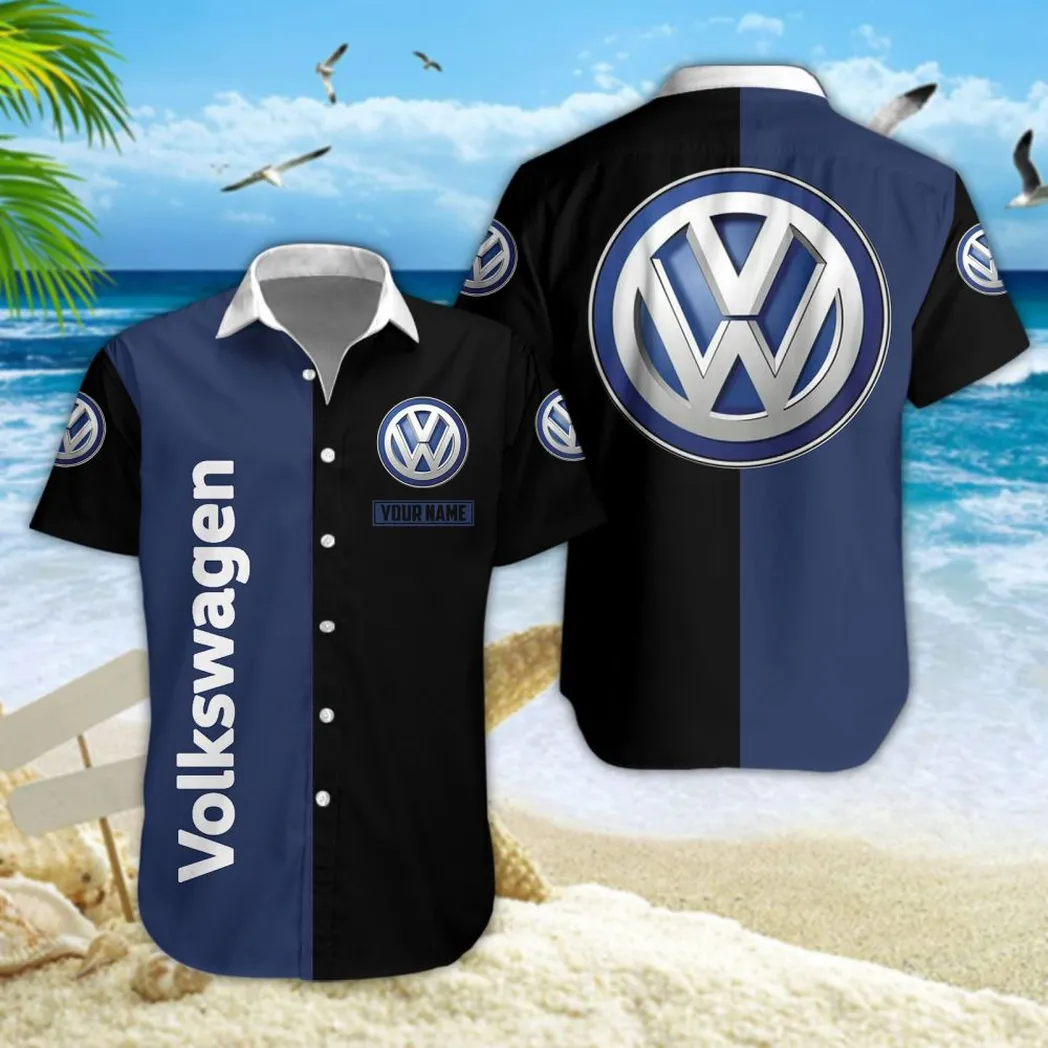 Volkswagen Hawaiian Shirt Style Classic Oversized Hawaiian