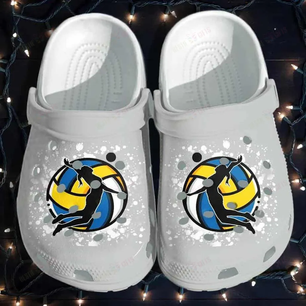 Volleyball Beach Crocs Classic Clogs