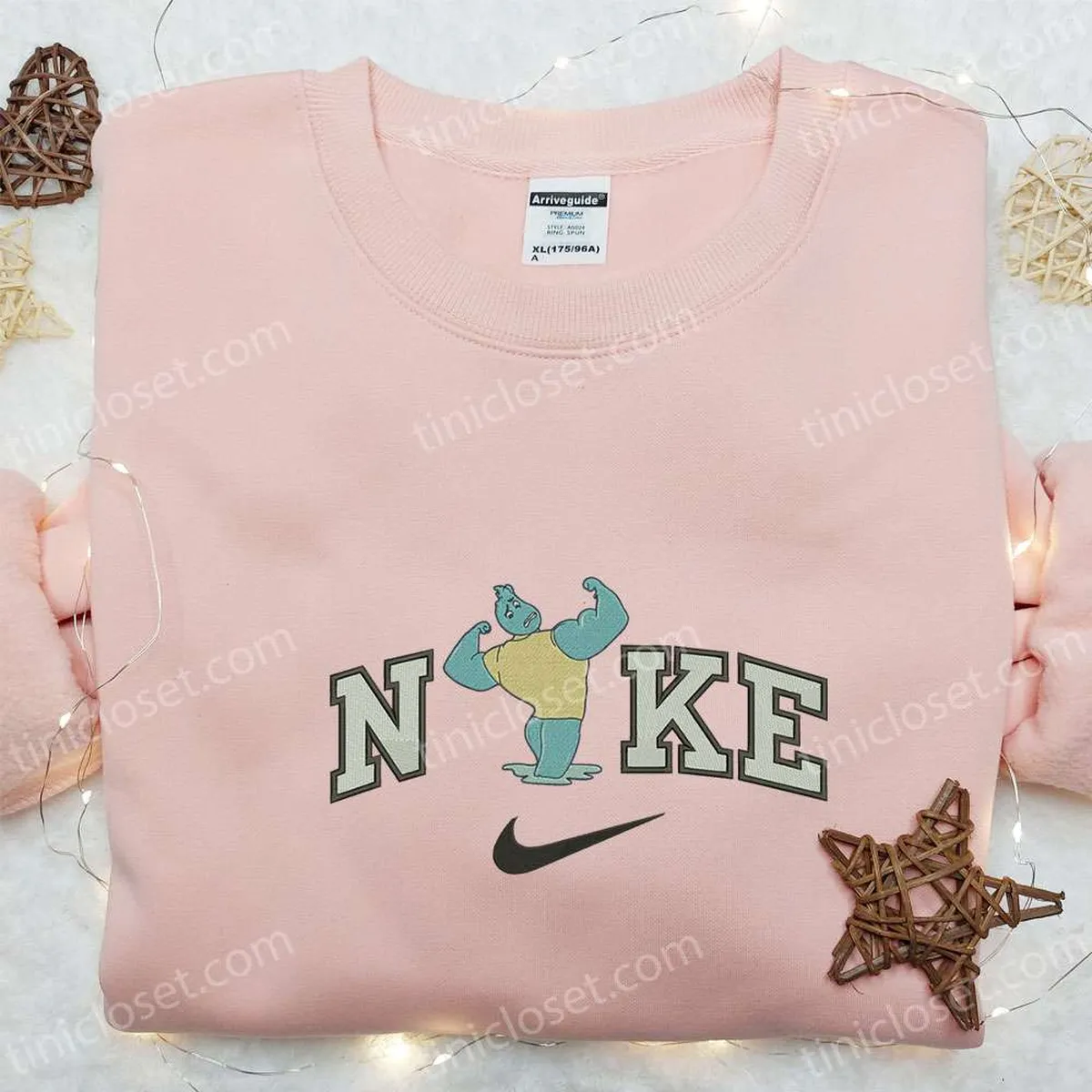 Wade Ripple Muscle x Nike Embroidered Sweatshirt, Elemental Disney Plus Embroidered Shirt, Best Gift Ideas For All Occasions