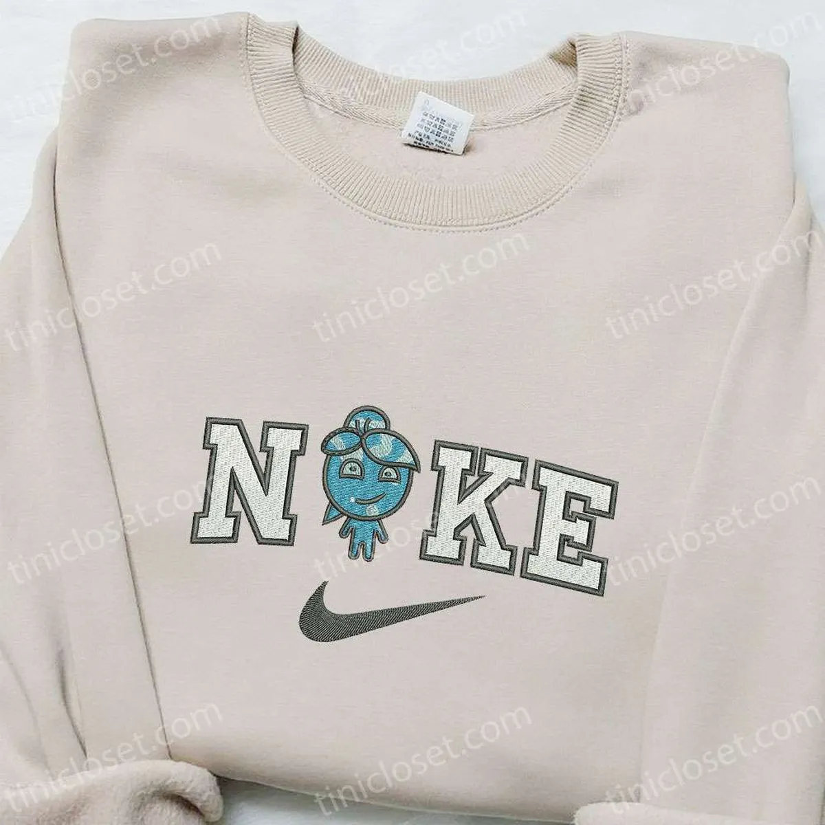 Watergirl x Nike Embroidered Sweatshirt, Video Games Embroidered Hoodie, Best Birthday Gift Ideas