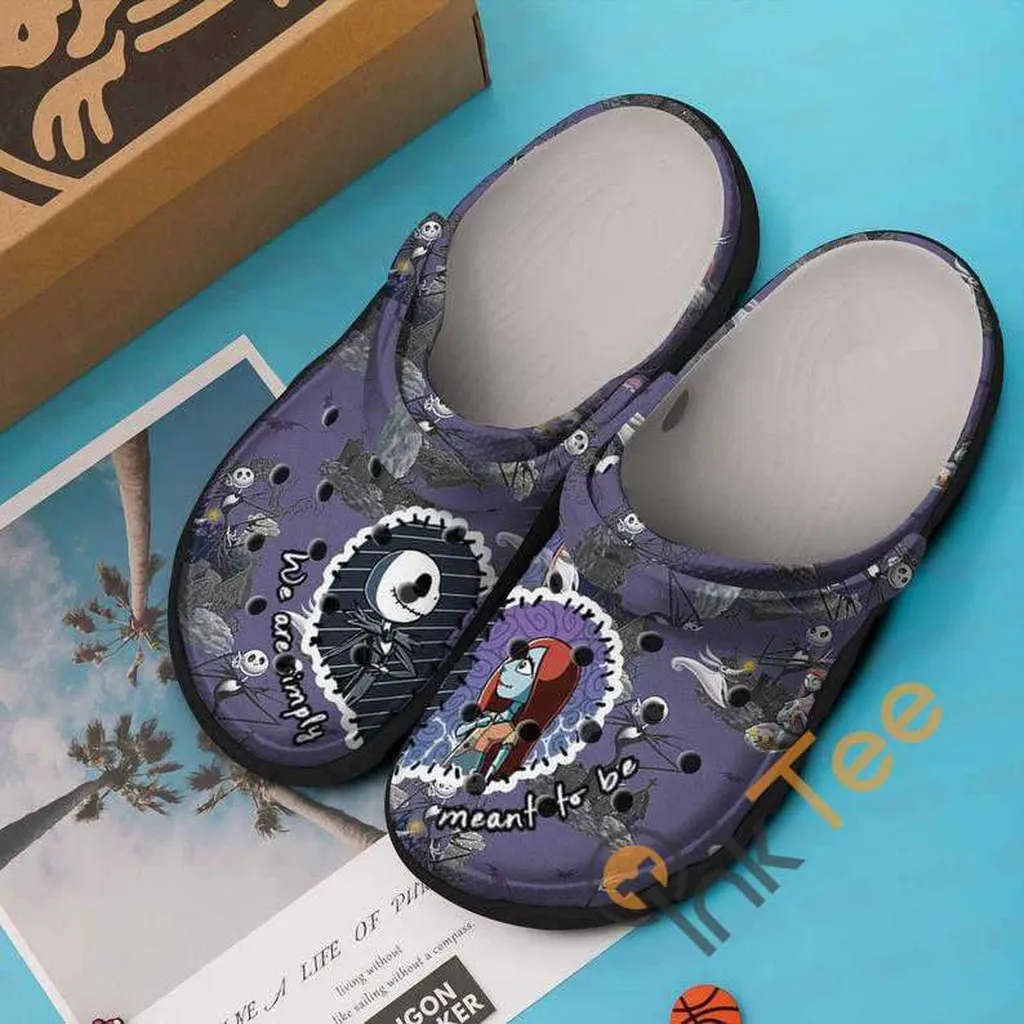 We Are Simply Mean To Be The Nightmare Before Christmas Crocs Crocband Clogs