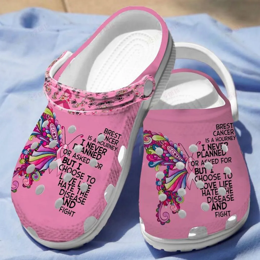 We Wear Pink Crocs, Personalized Crocs Classic Clogs