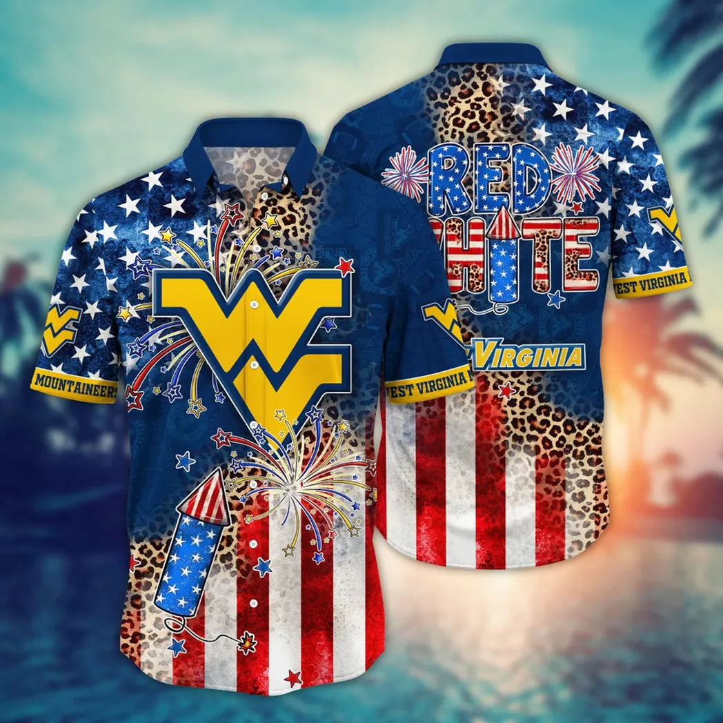 West Virginia Mountaineers NCAA Aloha Hawaiian Shirt, Summer VPHWA2451153479