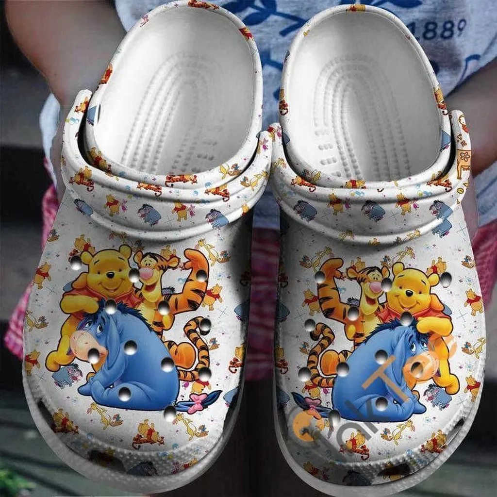 Winnie The Pooh Cartoon Movie Crocs Clog