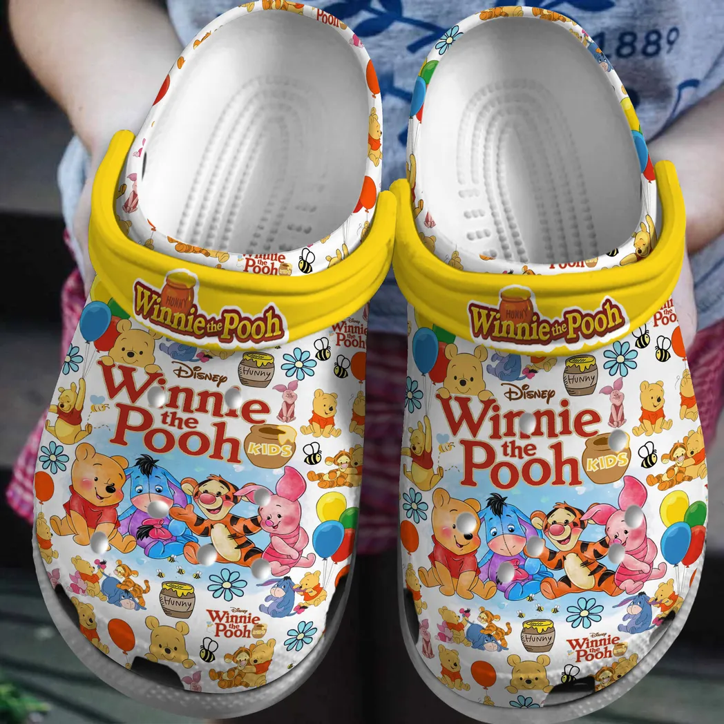 Winnie the Pooth Movie Crocs Clogs