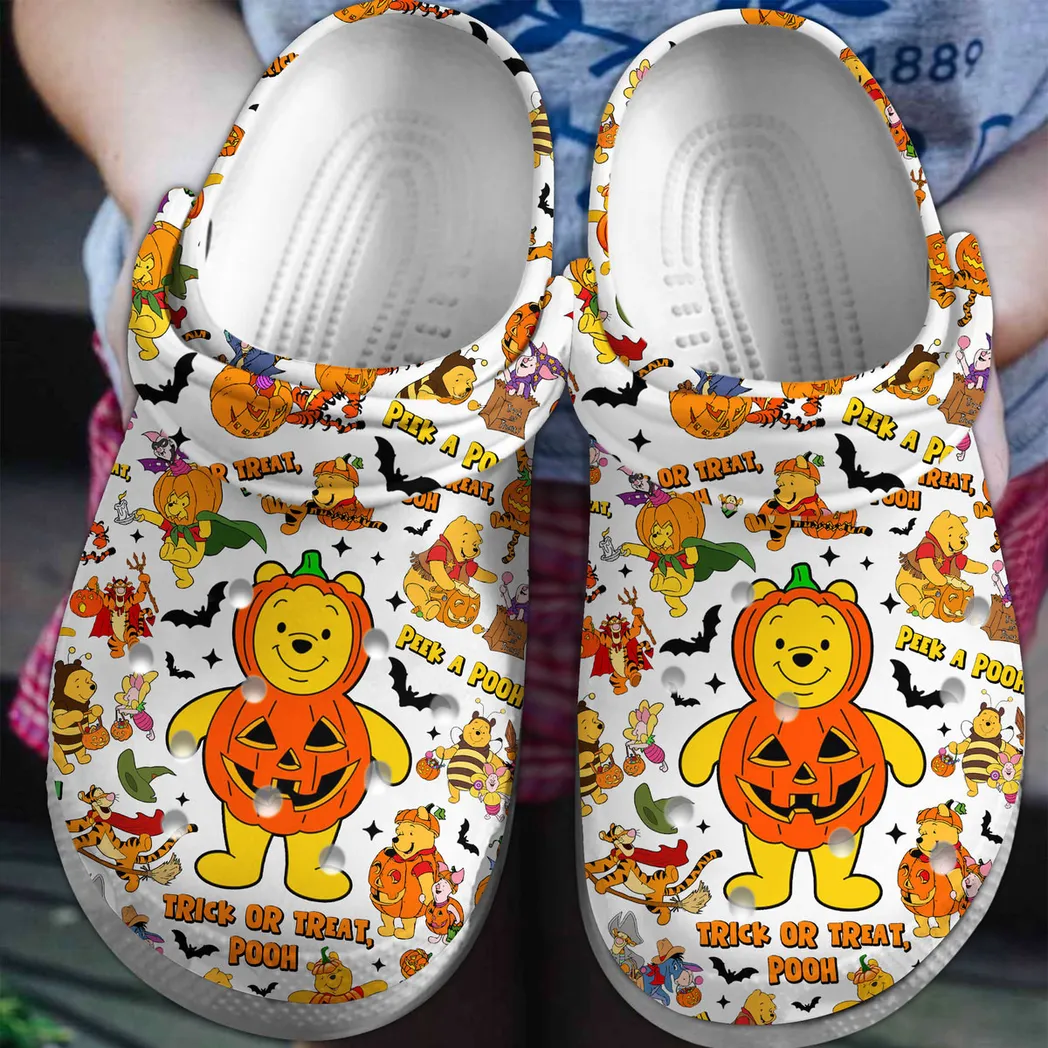 Winnie the Pooth Movie Crocs Clogs