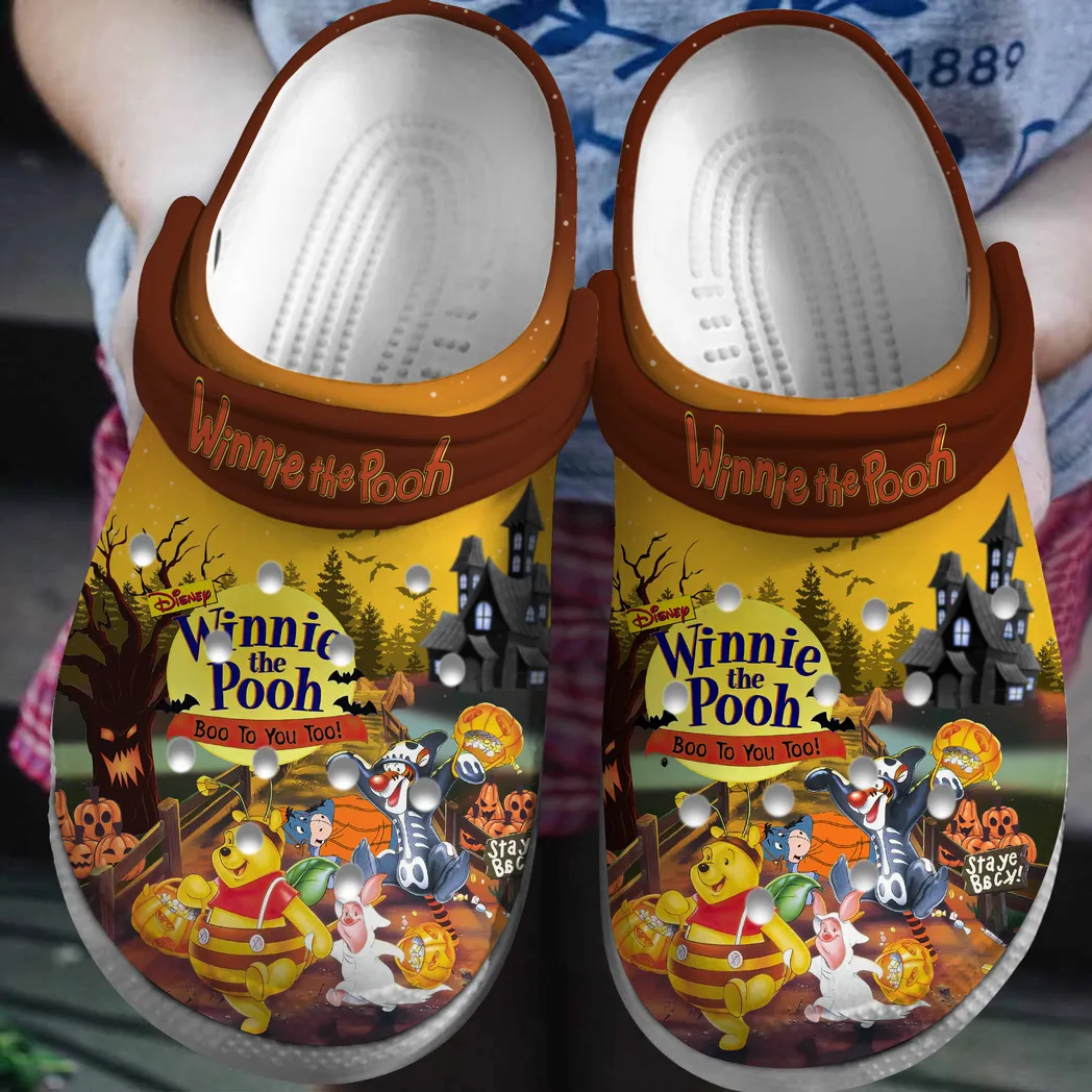 Winnie the Pooth Movie Crocs Clogs