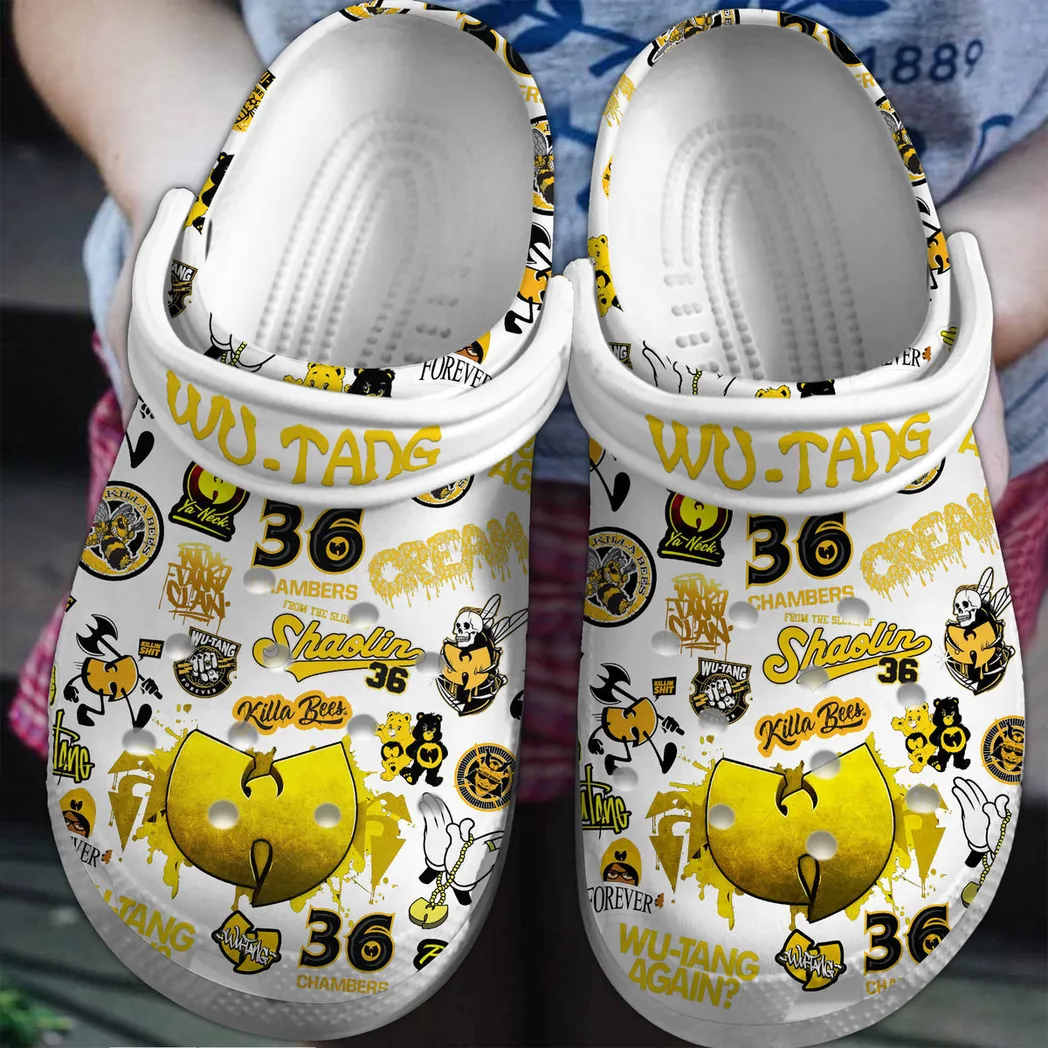 Wu Tang Clan Music Crocs Clogs