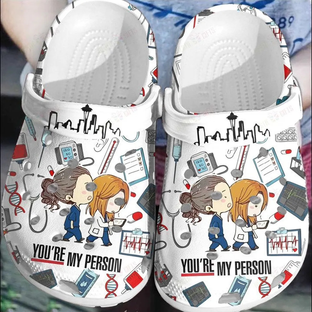 Youre My Person Greys Anatomy Crocs Classic Clogs