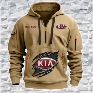 Personalized Kia Hoodie Half Zipper HZH24615178