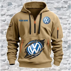 Personalized Volkswagen Hoodie Half Zipper HZH24615181