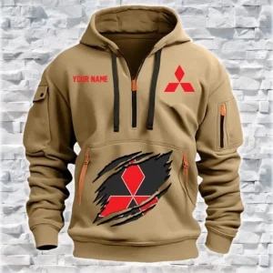 Personalized Mitsubishi Hoodie Half Zipper HZH24615187