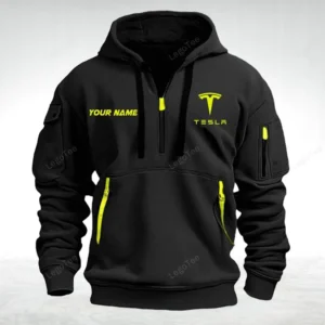 Tesla Hoodie Half Zipper HZH24615212