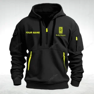 Rolls Royce Hoodie Half Zipper HZH24615217