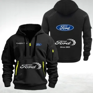 Ford Hoodie Half Zipper HZH24615290