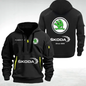 Skoda Hoodie Half Zipper HZH24615294