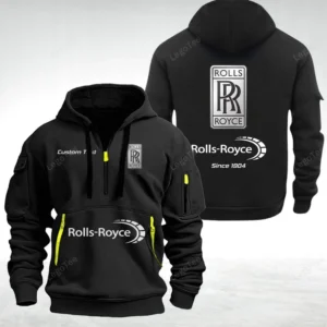 Rolls Royce Hoodie Half Zipper HZH24615297