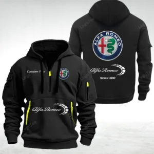 Alfa Romeo Hoodie Half Zipper HZH24615312